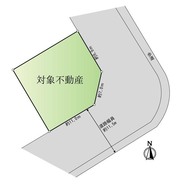 広島市安佐北区落合４丁目の売土地