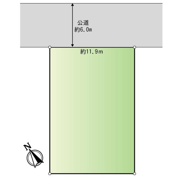 宮園6丁目　土地