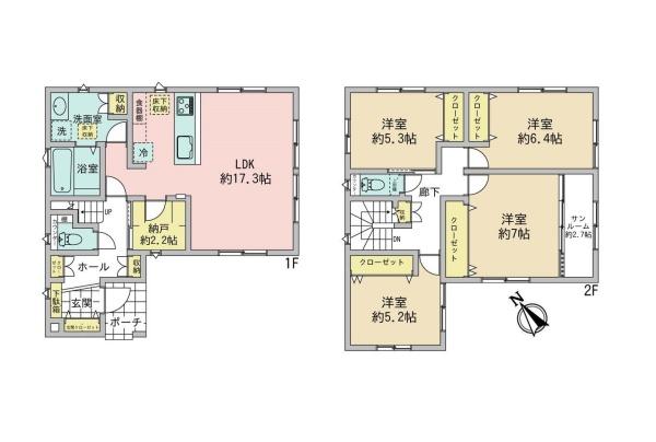 広島市南区仁保１丁目の新築一戸建