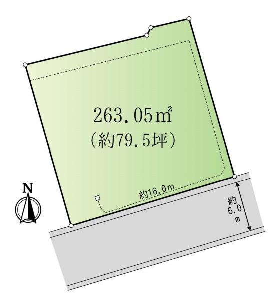 広島市安佐南区相田３丁目の土地