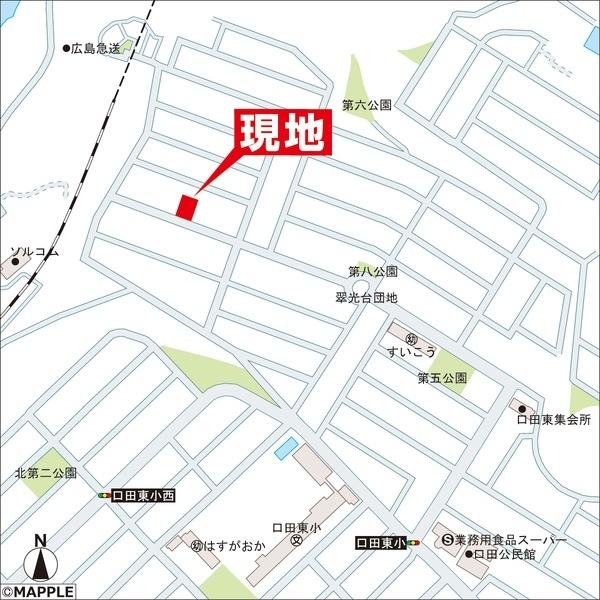 口田5丁目土地　No.1