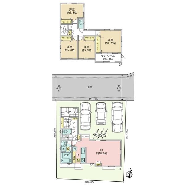 八木3丁目　新築戸建