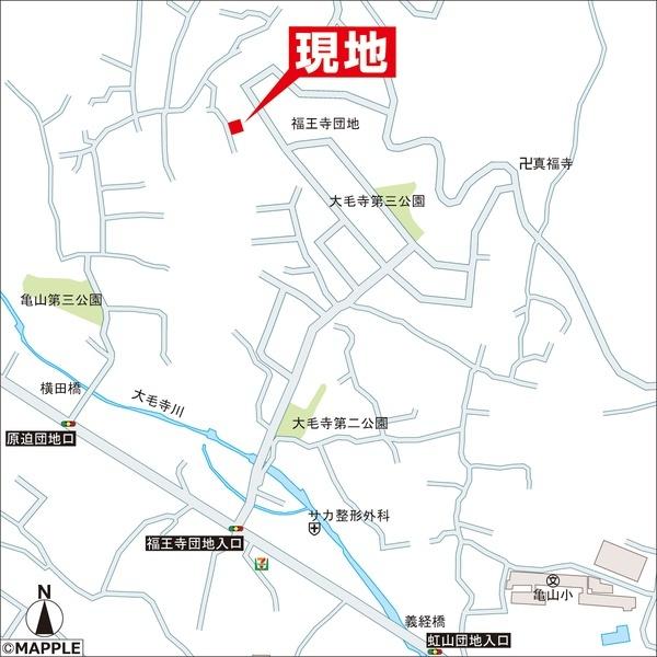 広島市安佐北区亀山６丁目の土地