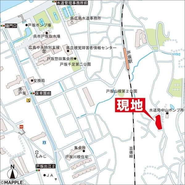 戸坂山根3丁目　土地