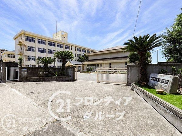 神戸市垂水区多聞台２丁目の中古一戸建て(神戸市立本多聞中学校)