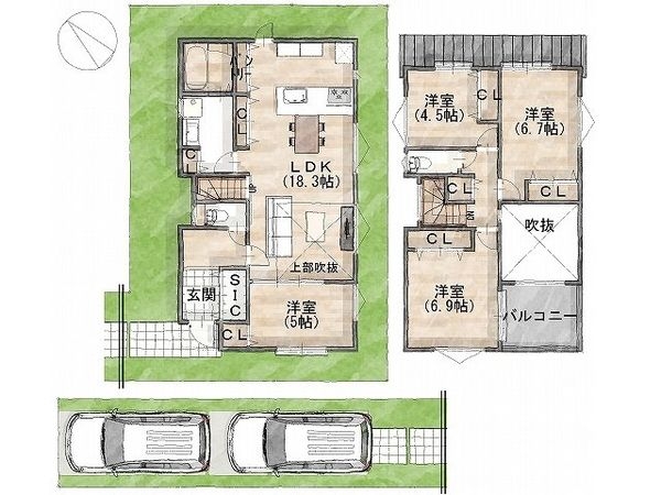 FrontierGardens　明石市朝霧町２丁目　建築…