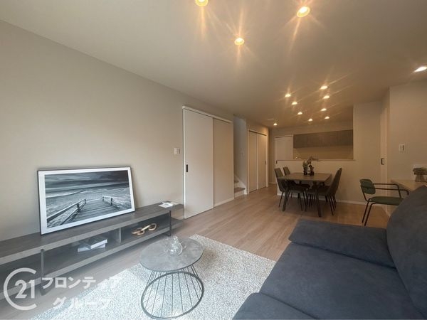 神戸市須磨区南落合1丁目 新築一戸建て 第1 1号地(リビング)