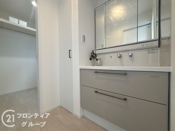 神戸市須磨区南落合1丁目 新築一戸建て 第1 2号地(洗面台・洗面所)