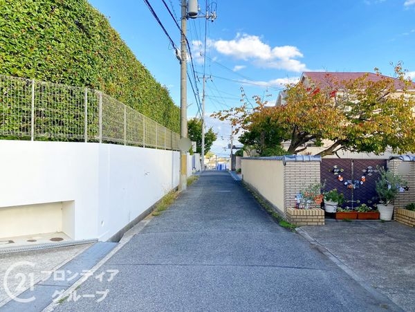 神戸市垂水区霞ケ丘3丁目 新築一戸建て 1期 全1区画(前面道路含む現地写真)