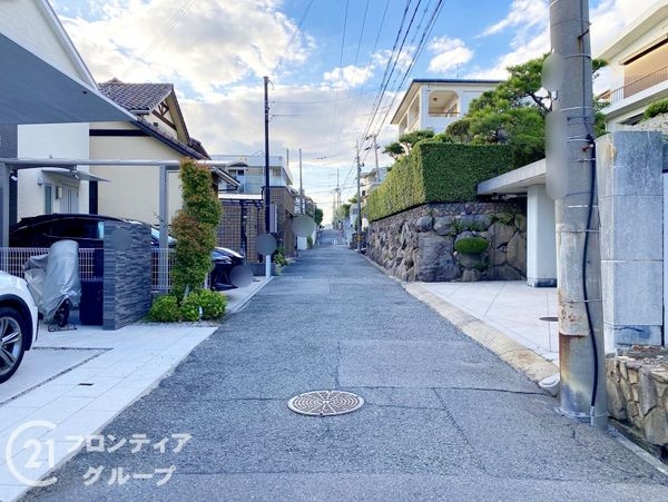 神戸市垂水区霞ケ丘3丁目 新築一戸建て 1期 全1区画(前面道路含む現地写真)