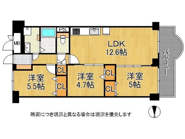 シーサイドパレス明石錦明館　中古マンション