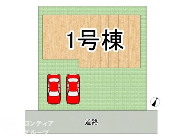 神戸市須磨区若草町３丁目　新築一戸建て　全１区画