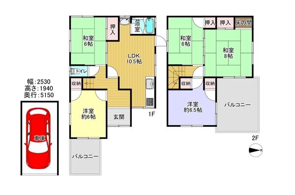 枚方市長尾元町７丁目の中古一戸建