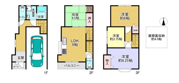 枚方市東香里１丁目の中古一戸建て