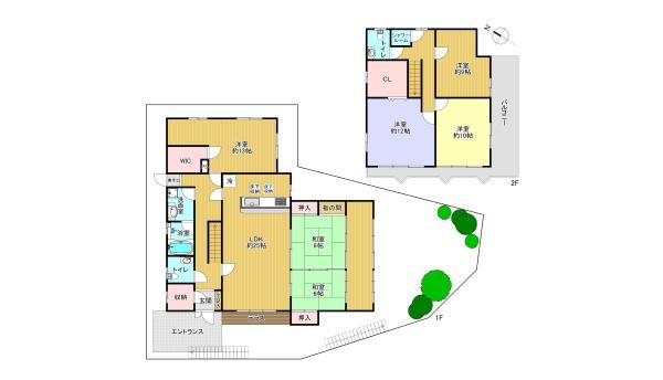 枚方市山之上５丁目の中古一戸建