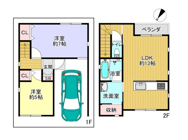 寝屋川市仁和寺町の中古一戸建