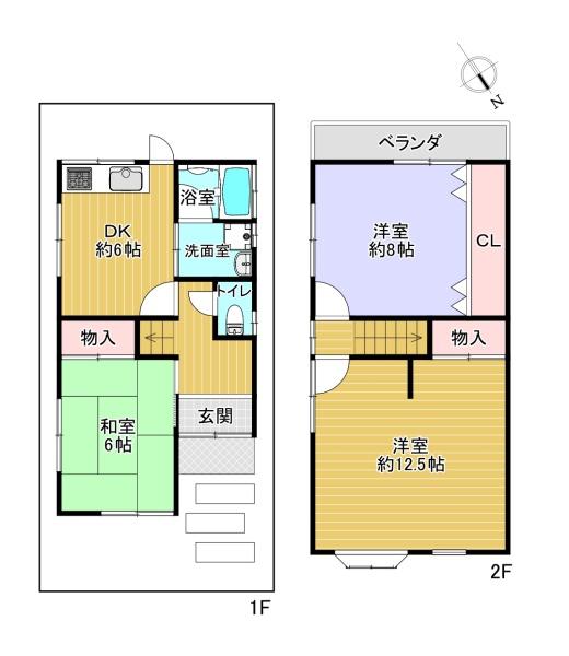 枚方市招提平野町の中古一戸建