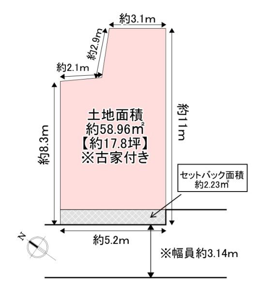 摂津市浜町の売土地