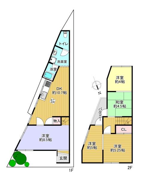 寝屋川市春日町の中古一戸建て