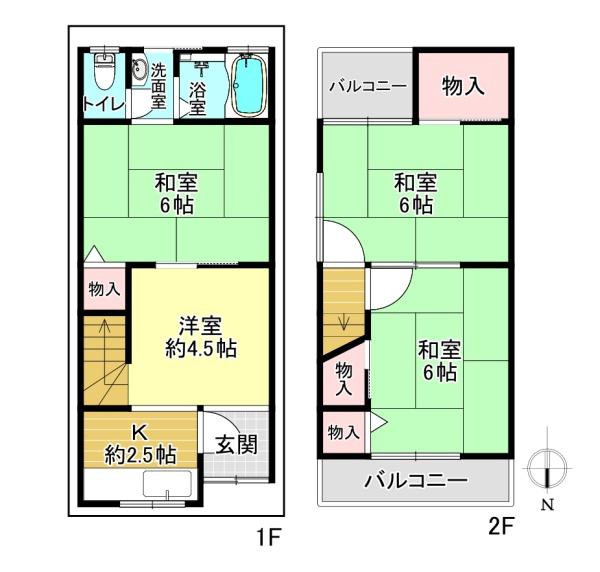 大東市津の辺町の中古一戸建