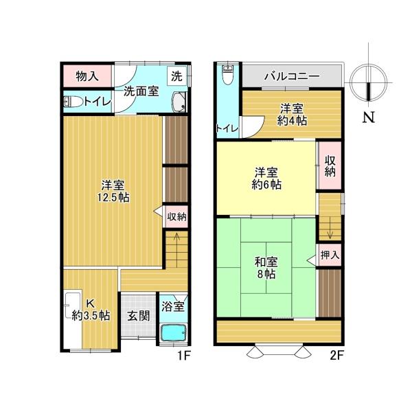 東大阪市新上小阪の中古一戸建