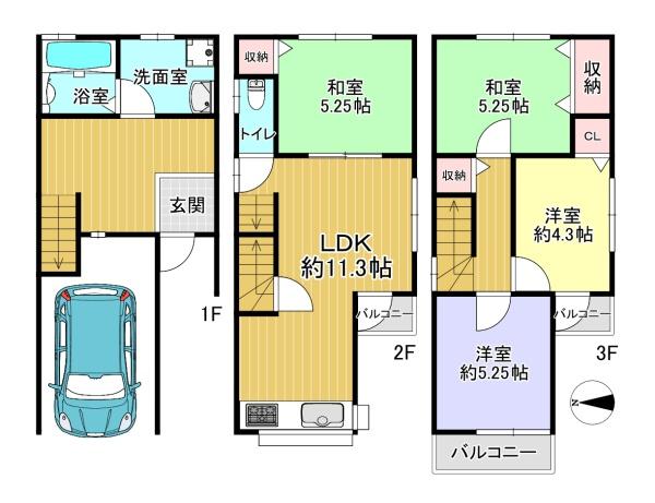 寝屋川市楠根南町の中古一戸建て