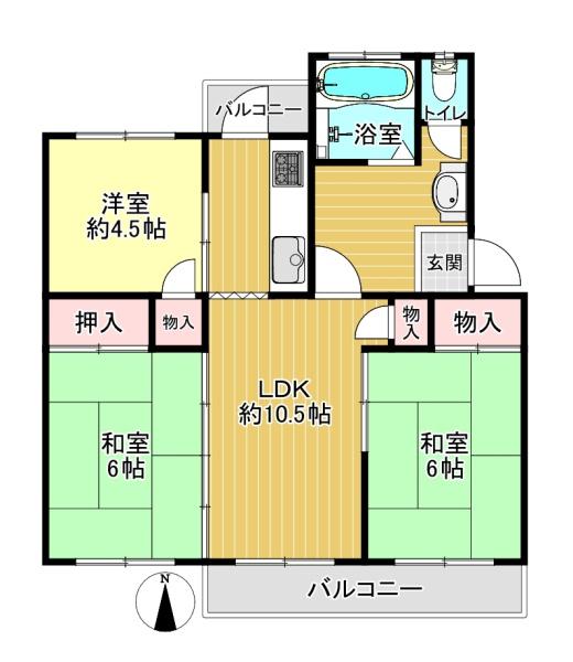 香里三井H住宅A100号棟（オーナーチェンジ）
