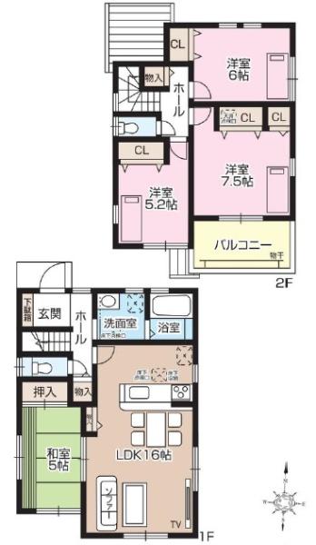 寝屋川市成田東町の新築一戸建