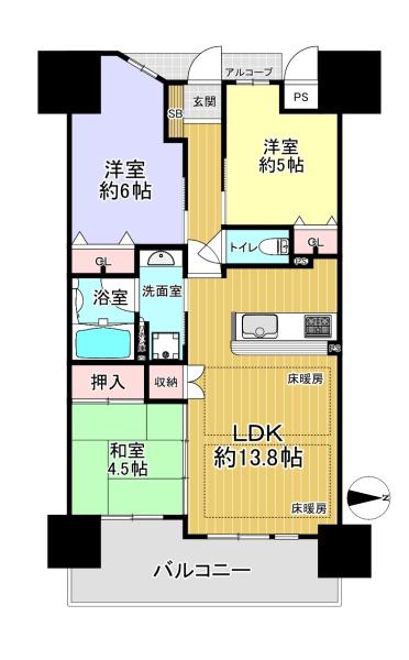 グランアッシュ寝屋川シティマークノースリッジ