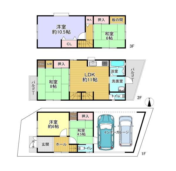 寝屋川市寿町の中古一戸建