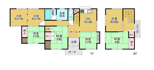 枚方市津田東町２丁目の中古一戸建