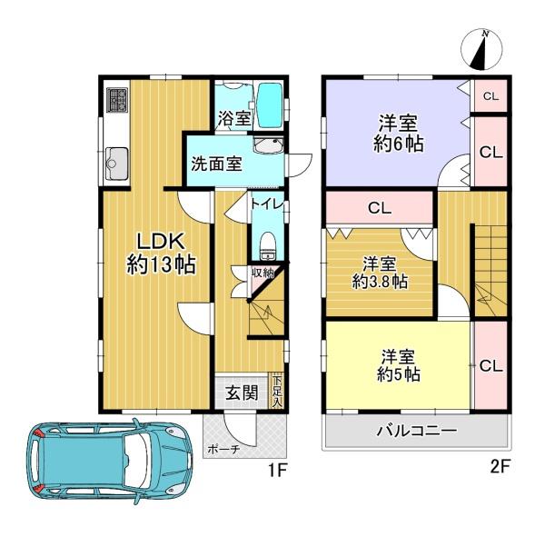 寝屋川市石津東町の中古一戸建
