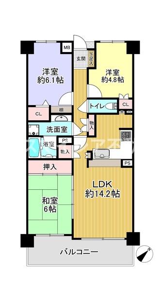 オークヒルズ香里六番館