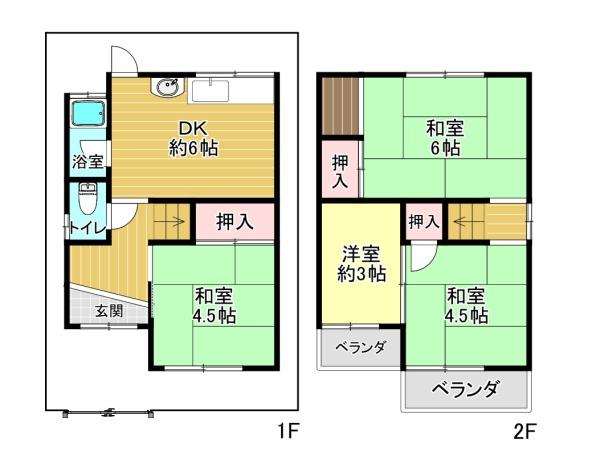 枚方市長尾家具町１丁目の中古一戸建