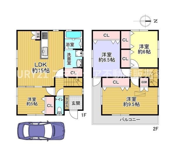寝屋川市池田旭町の中古一戸建