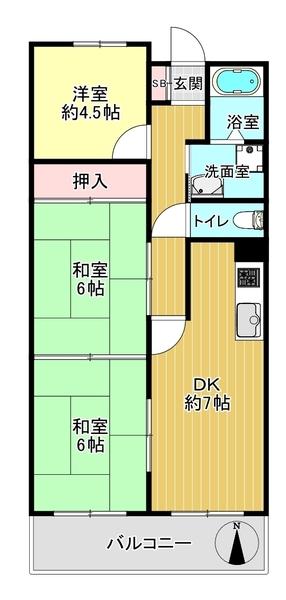 枚方ハイツ　8号棟