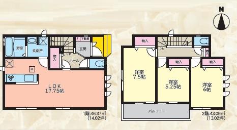 枚方市星丘２丁目の新築一戸建