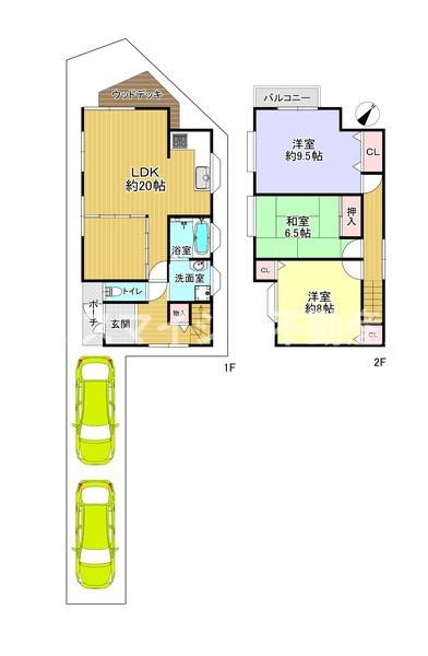 枚方市中宮山戸町の中古一戸建