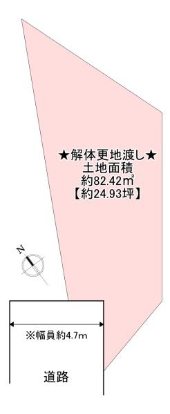 枚方市長尾家具町２丁目の売土地