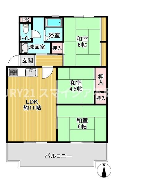 松下三井団地2号棟