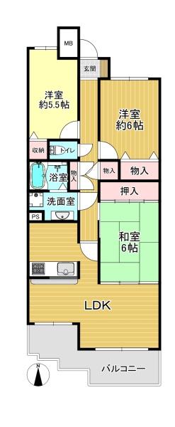 オークヒルズ香里四番館
