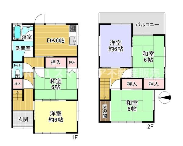 枚方市招提大谷３丁目の中古一戸建