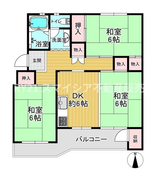 藤阪ハイツB6棟