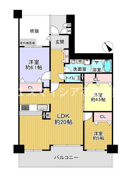 オークヒルズ香里6番館