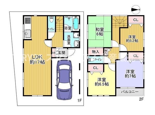 寝屋川市堀溝２丁目の中古一戸建て