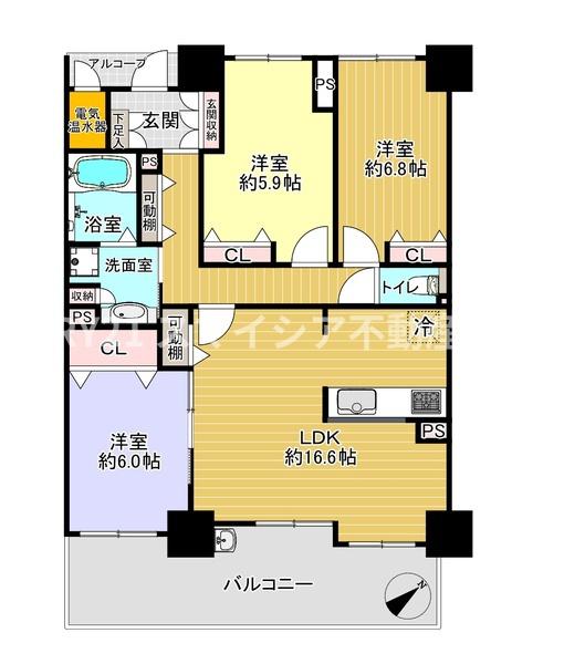 リバティパーク枚方D棟