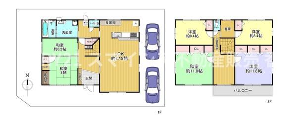 寝屋川市国松町の中古一戸建