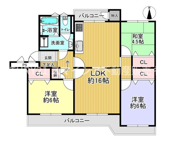 藤阪ハイツ　D6棟
