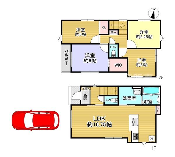 枚方市長尾元町７丁目の新築一戸建