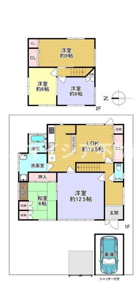 枚方市東香里南町の中古一戸建